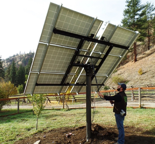 6 Panel Pole Mount High Voltage Add-On Solar Kit - Image 3