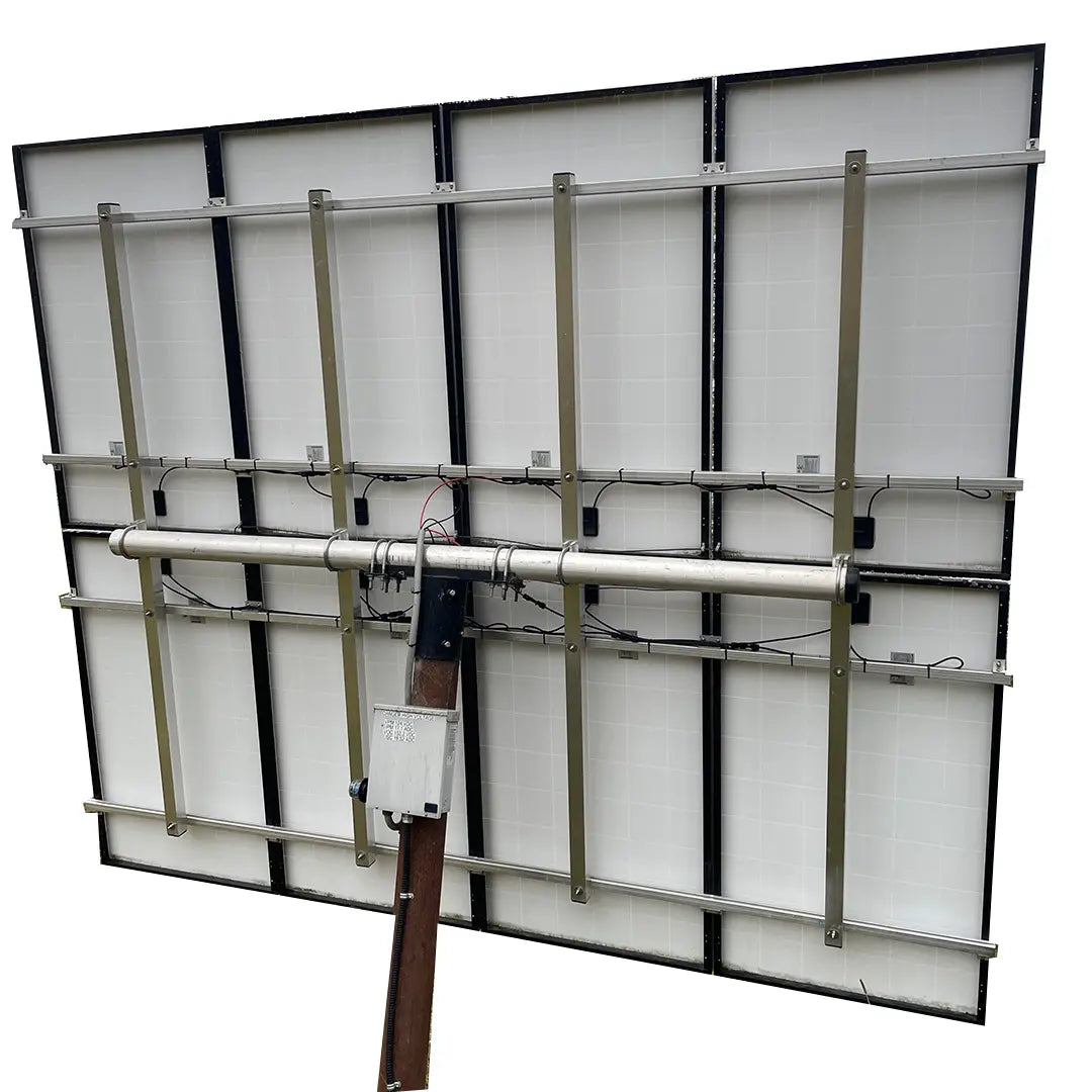 8 Panel Pole Mount High Voltage Add-On Solar Kit - Image 6