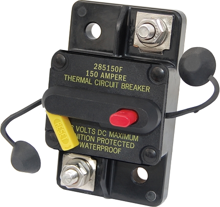 Blue Sea 40 to 150 amp Resettable Breaker BSS7189