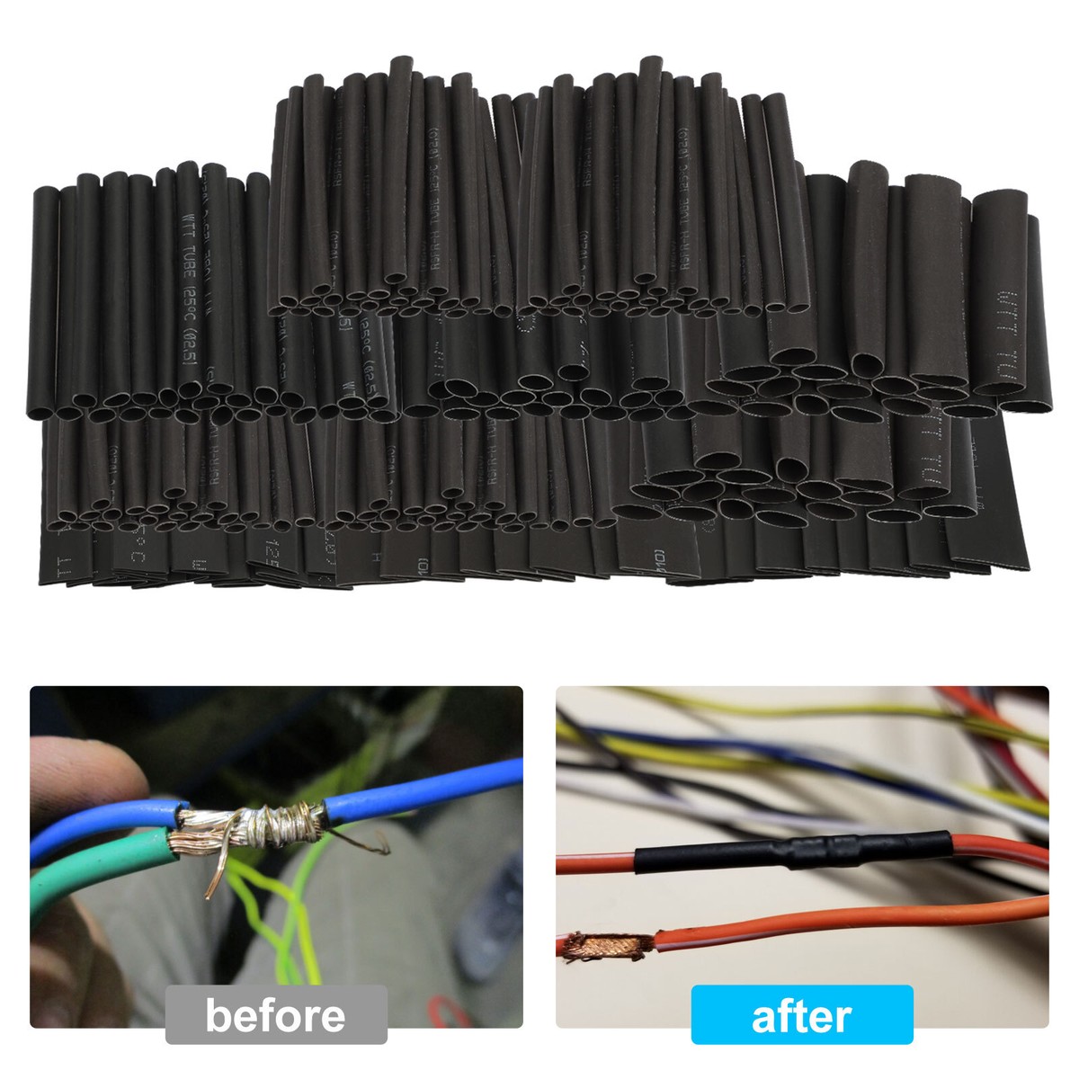 Cable ends with heat shrink cover - Image 5