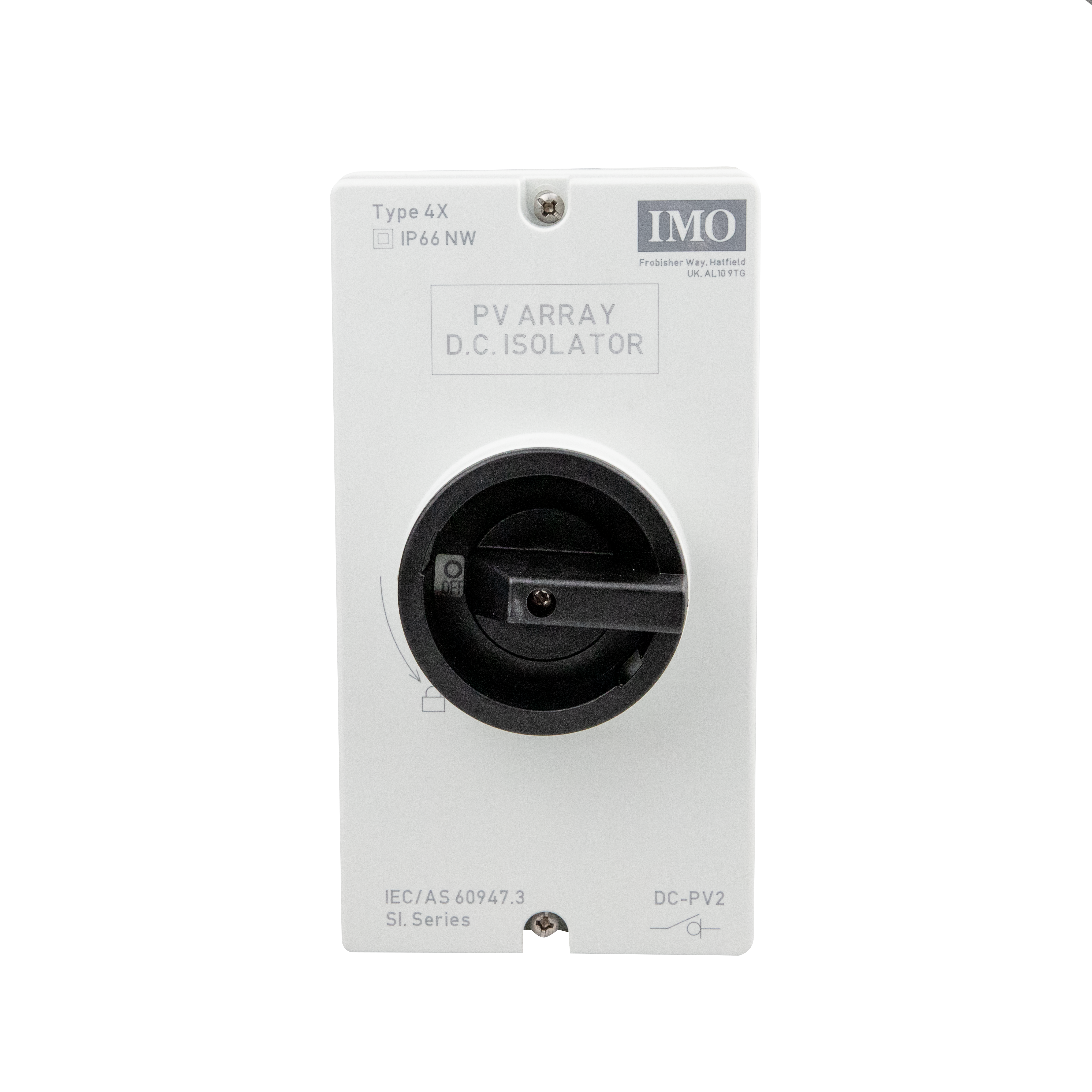 IMO-2106 4 Pole DC Switch IP66, 32A 600VDC - Image 3