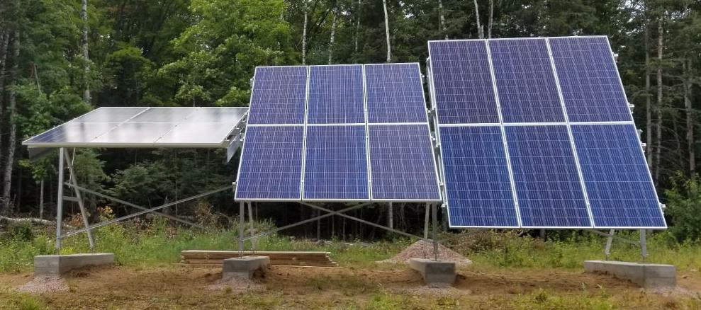 KAGM8-G 8 Module Adjustable Ground Mount [20°-45°-60°] (60 Cell ONLY) - Image 2