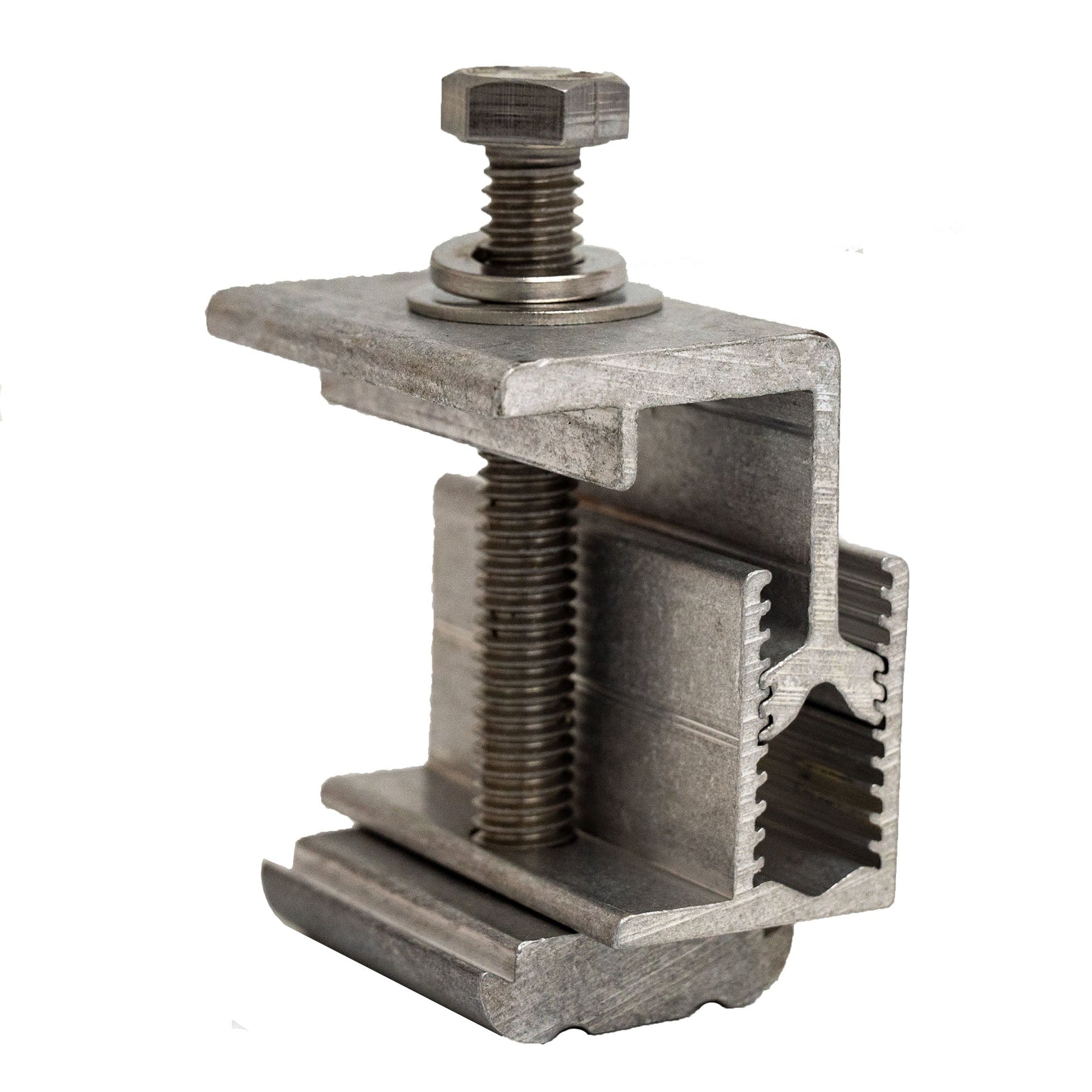 KEC3046-BM End Clamp Adjustable from 30-46mm - Image 2