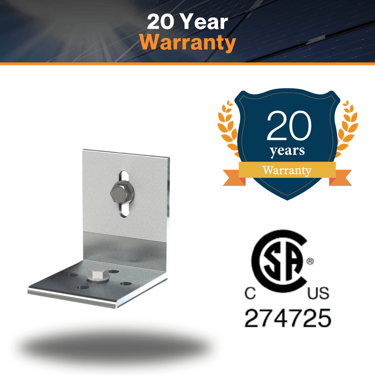 KJLA-M L Bracket Attachment Kit (L bracket not included)