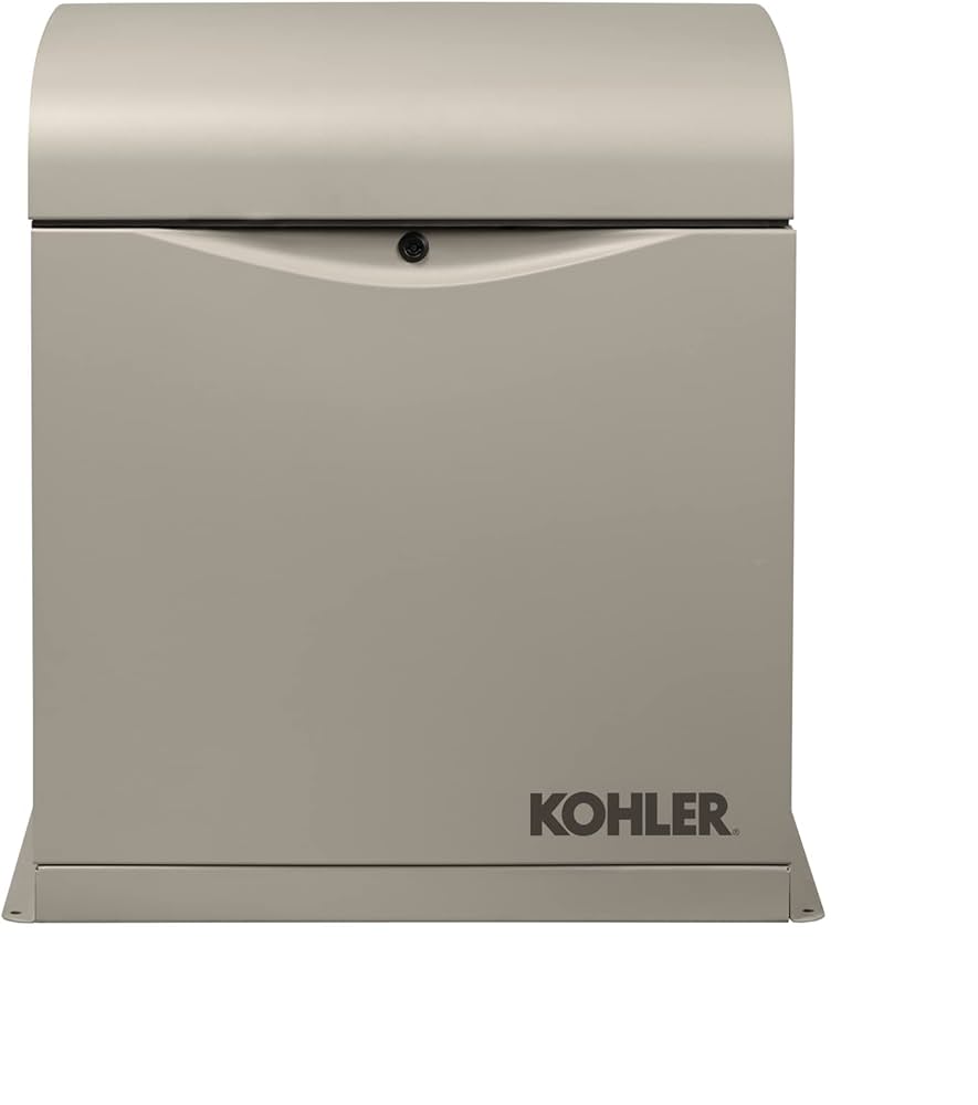 10kW Kohler 10RESV 120/240 LP/NG Generator w/battery - Image 2