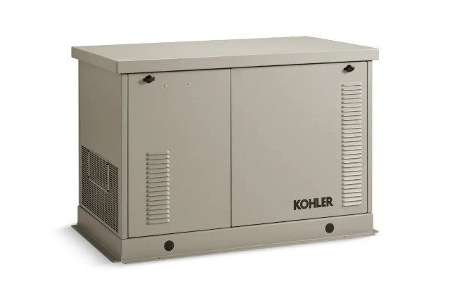 12kW Kohler 12RESV 120/240 LP/NG Generator w/battery - Image 4