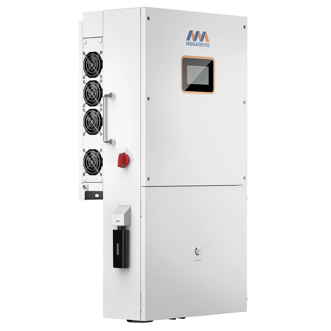Megarevo R6KLNA 6kW Hybrid Smart Inverter IP65 rating w/touch screen and WiFi 5 yr warranty