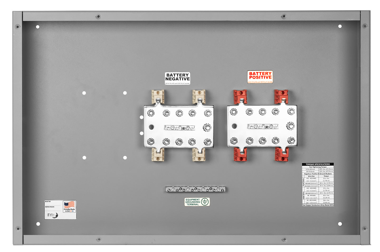 MNBCB500/50 MidNite 500A Battery Combiner Box