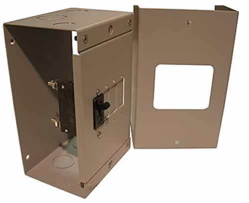 MNEDCQUAD Midnight Quad Box 4 Breaker enclosure (bolt in type) - Image 2