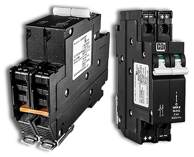 MNEPV-600-2PP Midnite Din Rail Breaker DC type 600 volts 15,20,30,40, or 50 Amp - Image 2