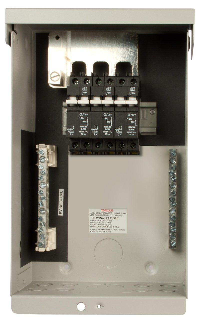 MNPV6-250 Buss Bar fits up to 3 x 300VDC MN circuit breakers - Image 2