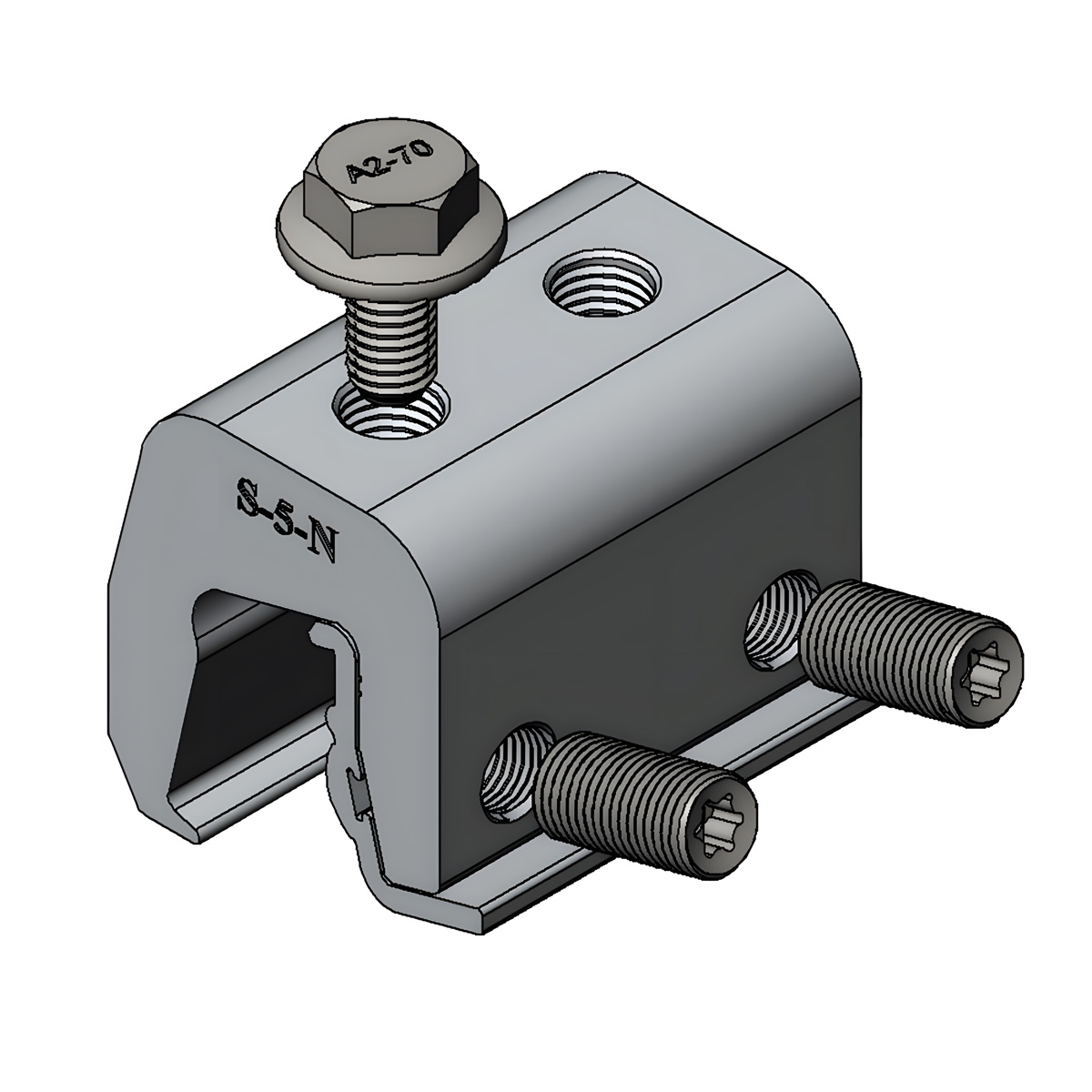 S-5! N Mini w/insert Standing Seam Clamp SFI-1103 - Image 2