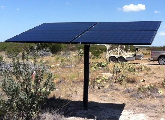 4 Panel Pole Mount Solar Kit - Image 2