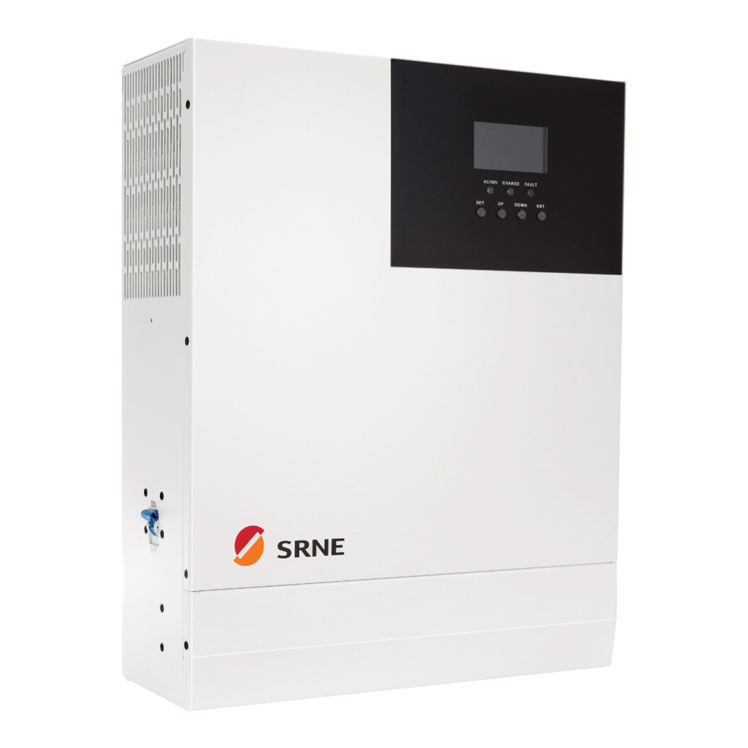 SRNE 3000 watt 24 volt Off Grid Inverter w/60 amp charge controller HF2430U60-100