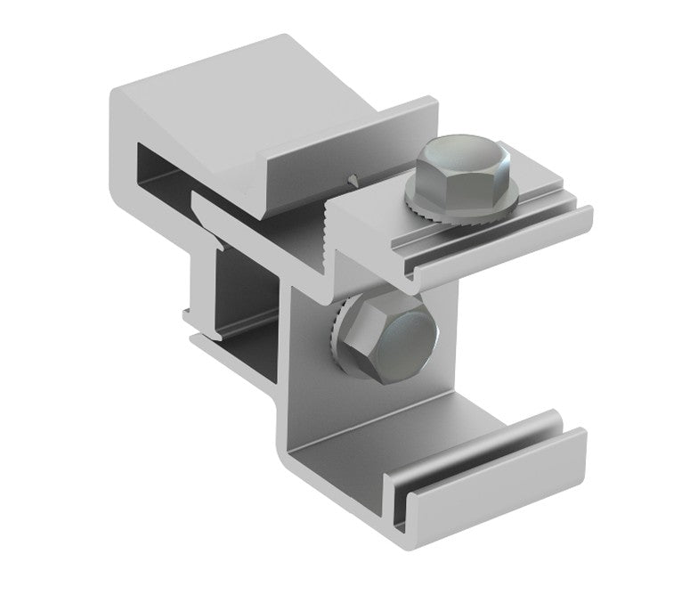 Sunmodo CLMP-CON-100-S Conduit Clamp 1” Silver - Image 2