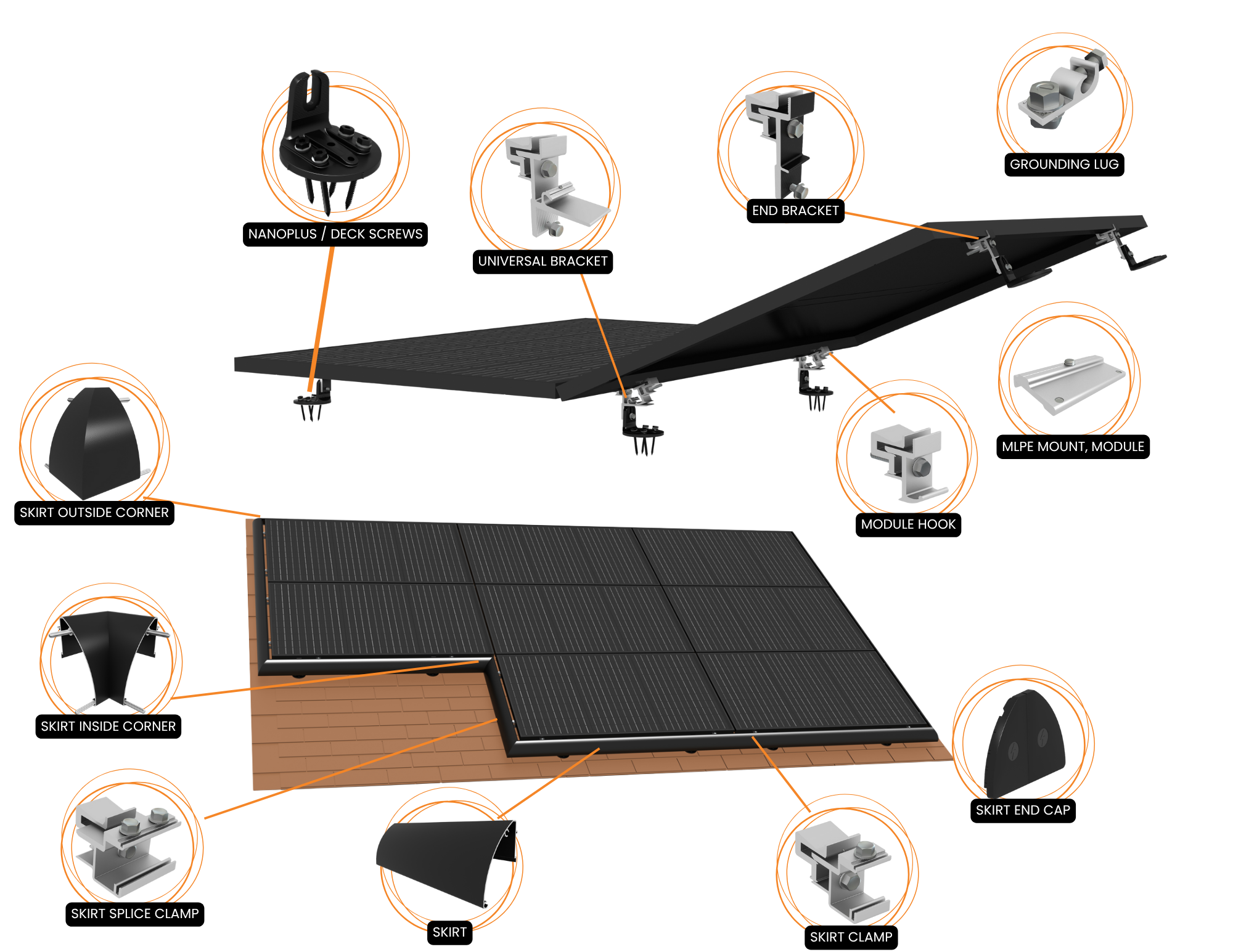 Sunmodo MLPE-MODULE Micro Inverter Mount Nano - Image 6