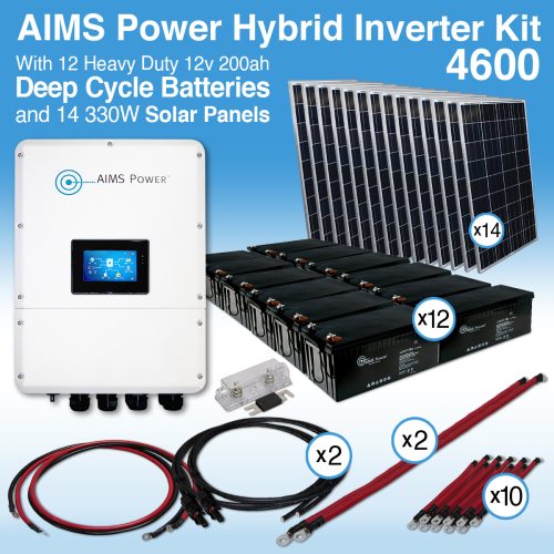 BA9409 2 X 420 Ah 6V Batteries,Box,Cables Capacity 5.04kWh (420Ah@12V) - Image 2