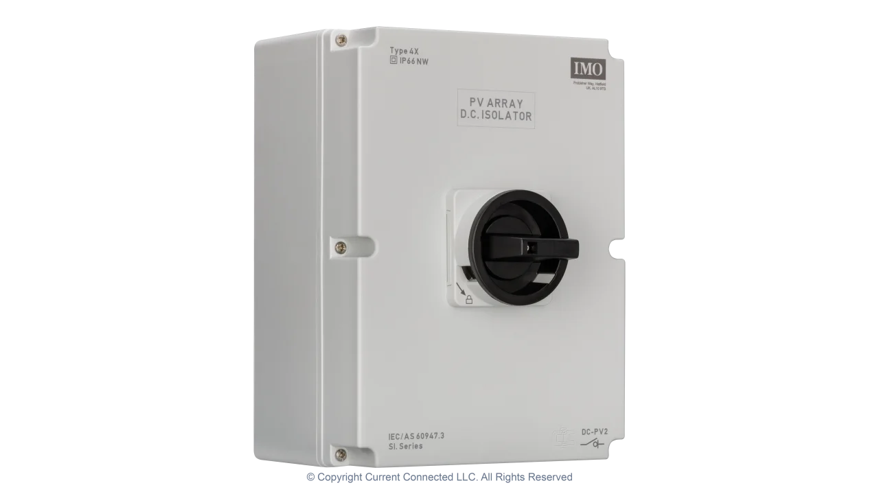 IMO-2107 6 Pole DC Switch IP66, 32A 600VDC - Image 4