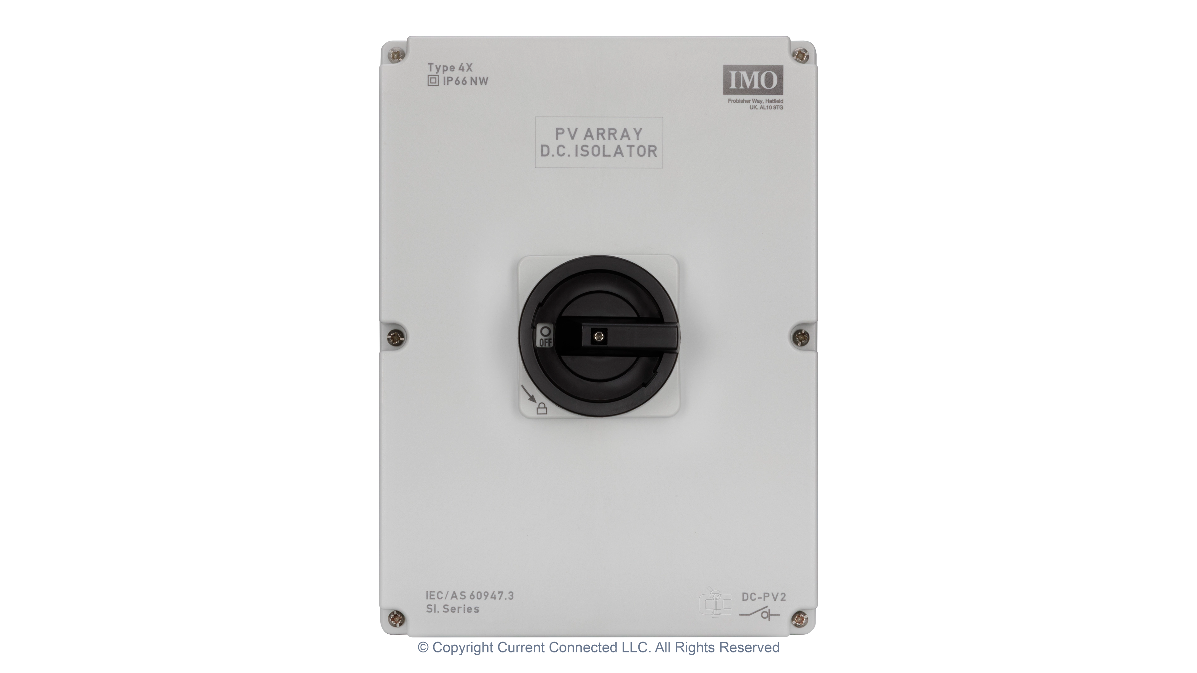 IMO-2107 6 Pole DC Switch IP66, 32A 600VDC - Image 6