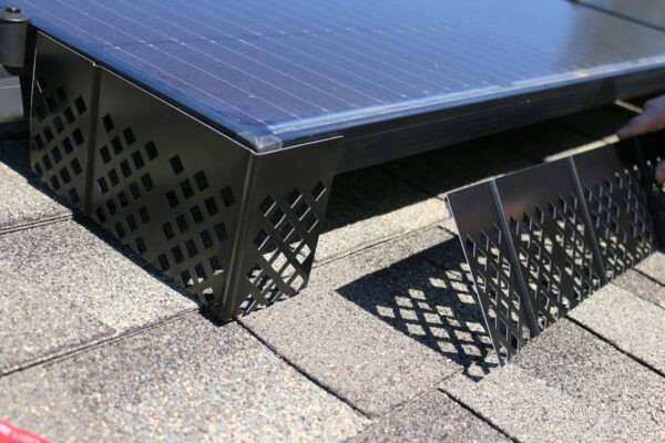 ST-001 SolaTrim 1st Gen Squirrel Guard Black w/adhesive **sold per foot** - Image 3
