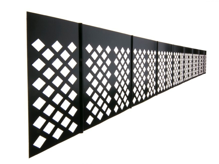 ST-001 SolaTrim 1st Gen Squirrel Guard Black w/adhesive **sold per foot** - Image 5