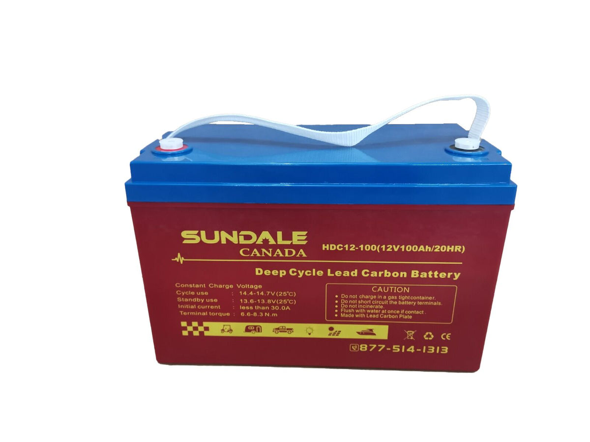 SWE12-100 Lead Carbon Battery 12 VDC 100 Ah Group 31