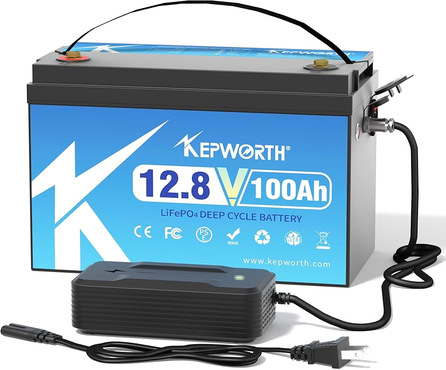 BA9540 Top Band 4 X 100 Ah 12.8V Batteries,Box and Cables Cap: 5.12kWh 25.6V Bank - Image 4