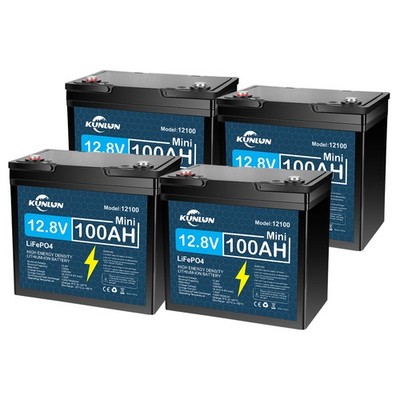 BA9540 Top Band 4 X 100 Ah 12.8V Batteries,Box and Cables Cap: 5.12kWh 25.6V Bank - Image 5