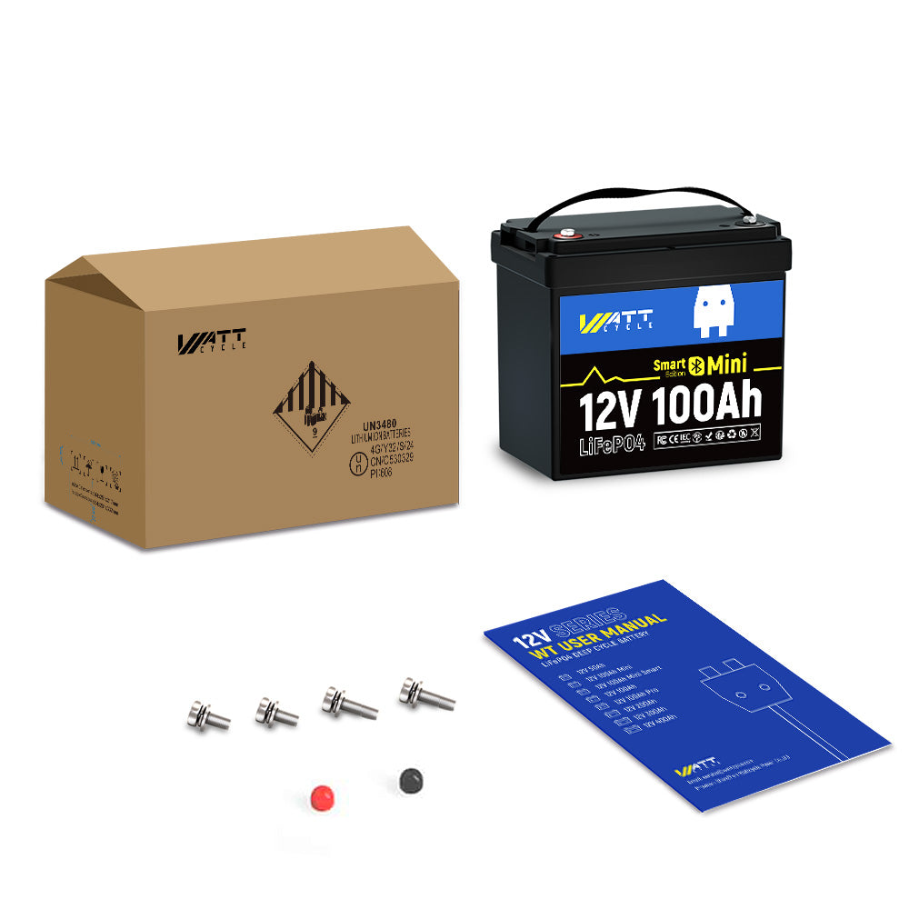 BA9550 Top Band 4 X 100 Ah 12.8V Batteries,Box and Cables Cap: 5.12kWh 51.2V Bank - Image 5