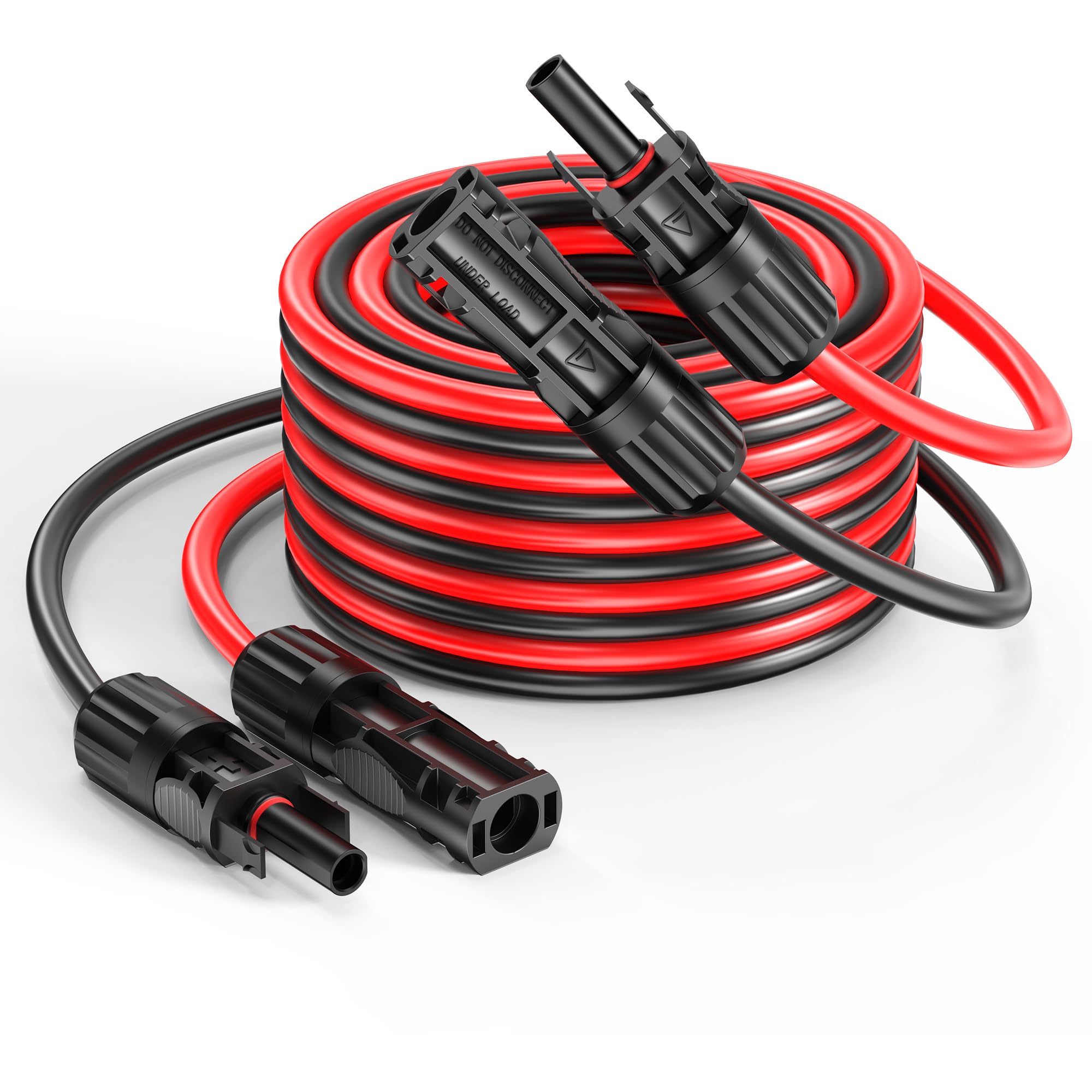 MC4 18” extension with 2 ends Red or Black - Image 5