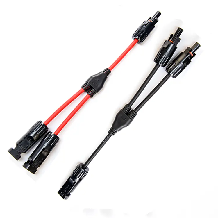 MC4 RV cable joiner pair (two into one Y adapters) - Image 3