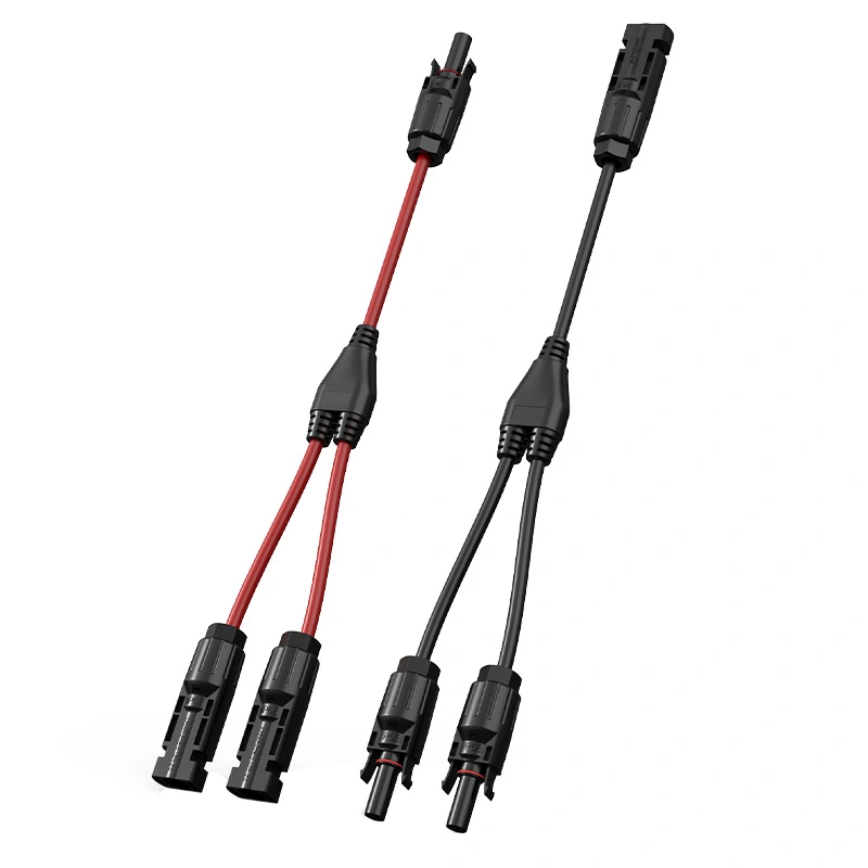 MC4 RV cable joiner pair (two into one Y adapters) - Image 4