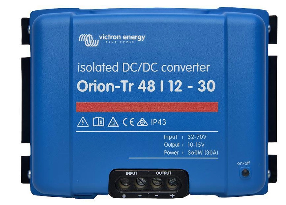 Orion-Tr 48/12-30A (360W) Isolated DC-DC Converter