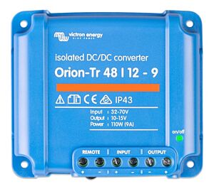 Orion-Tr 48/12-9A (110W) Isolated DC-DC Converter
