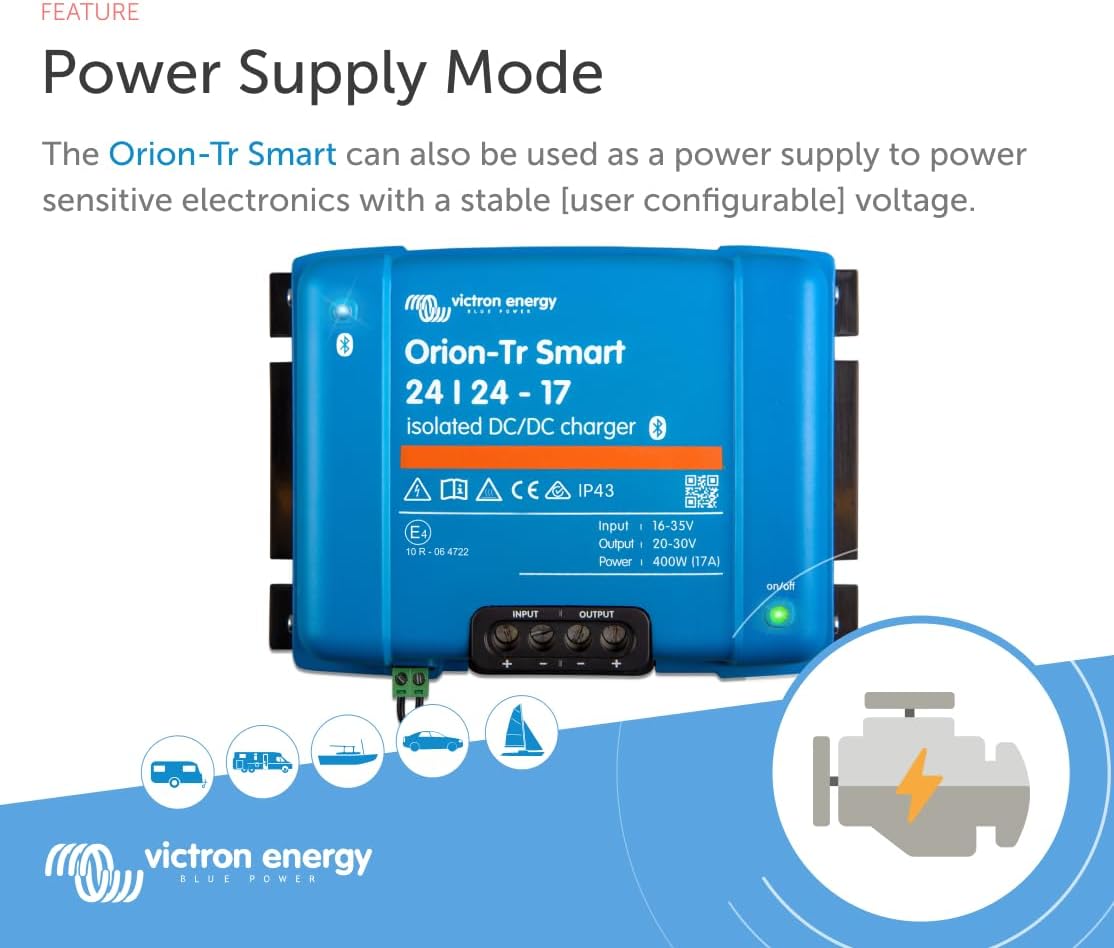 Orion-Tr Smart 24/24-17A (400W) Isolated DC-DC Charger - Image 6