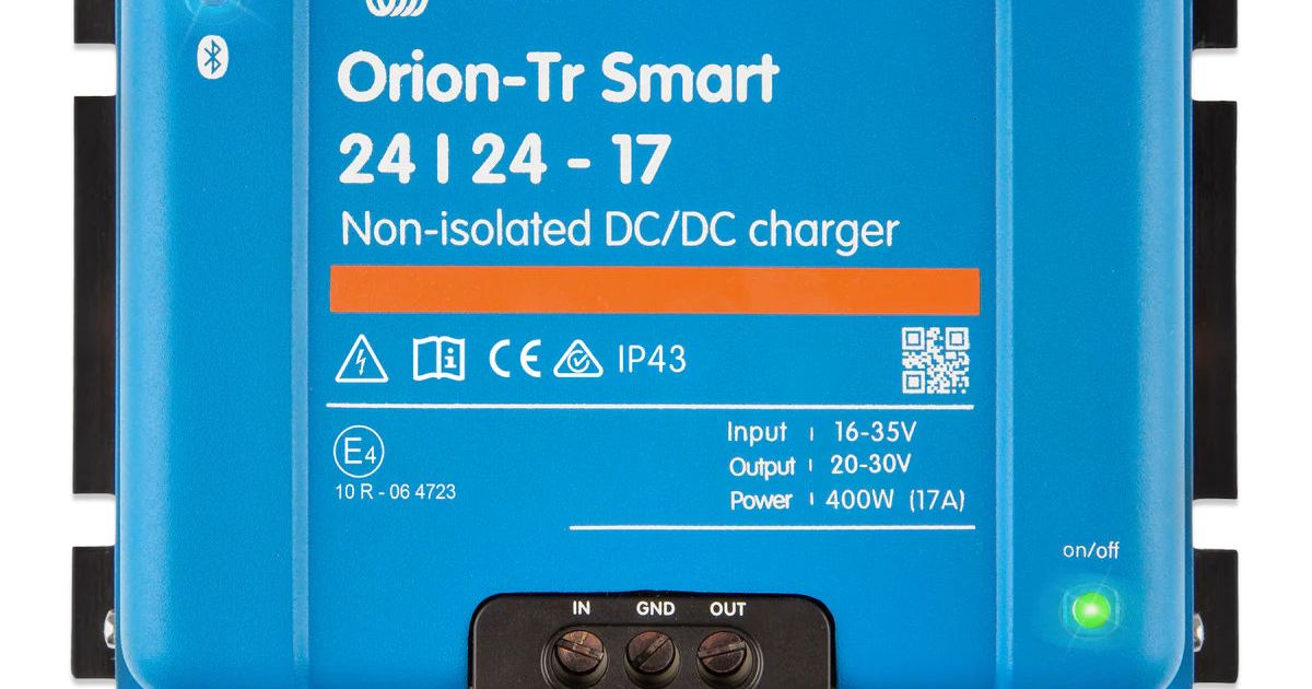Orion-Tr Smart (Non) 24/24-17A (400W) Non-Isolated DC-DC Charger - Image 3