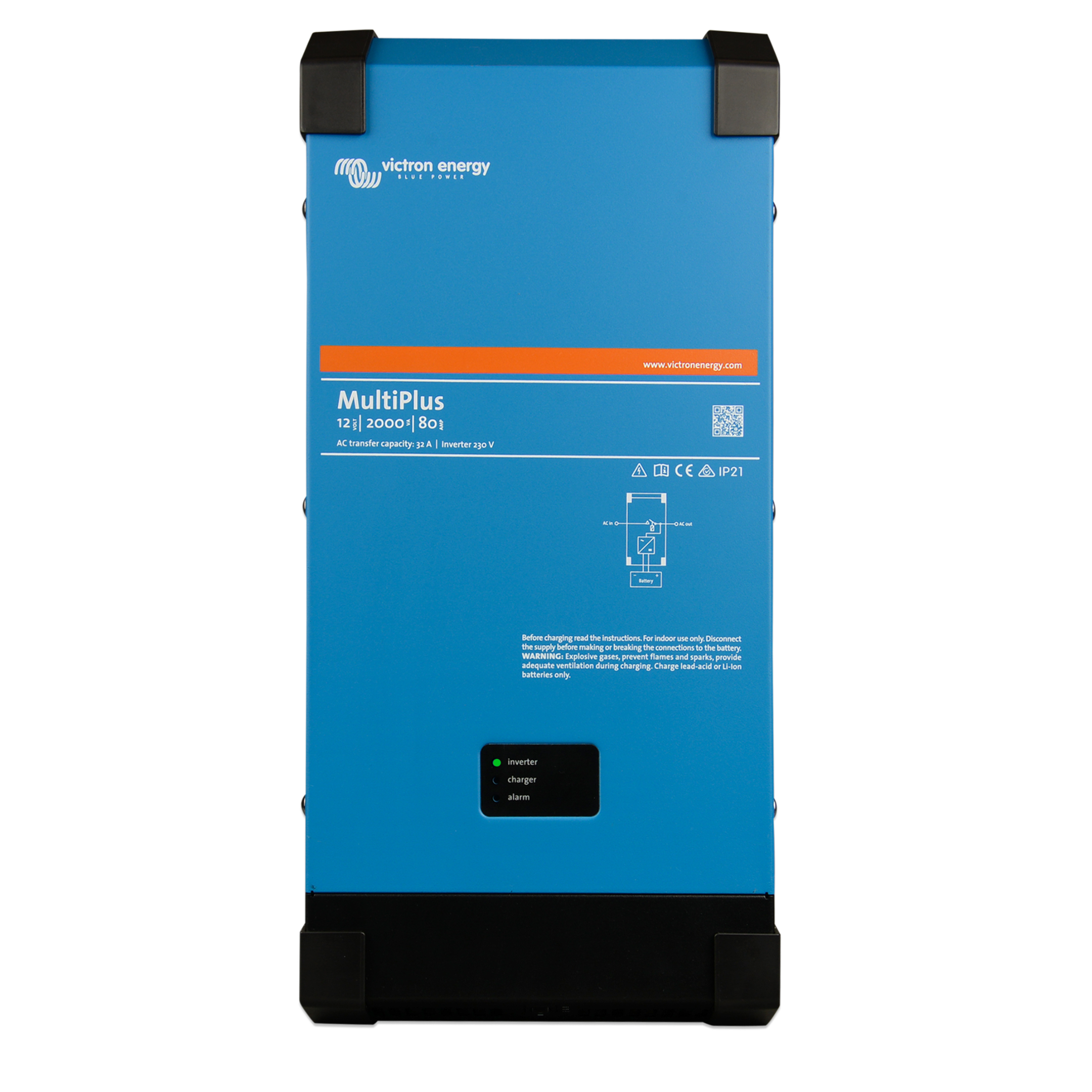 Victron 12/2000/80-50 MultiPlus Inverter 120V (UL)