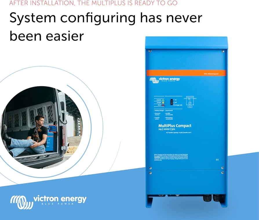 Victron 24/2000/50-50 MultiPlus Compact Inverter 120V - Image 6