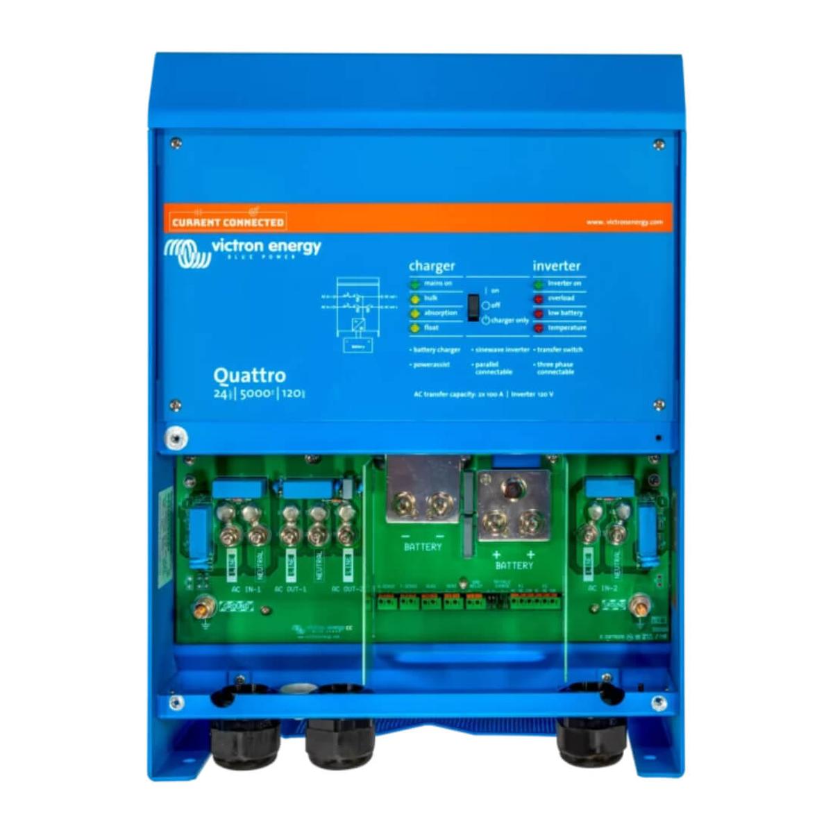 Victron 24/5000/120-100/100 Quattro Inverter 120V - Image 2