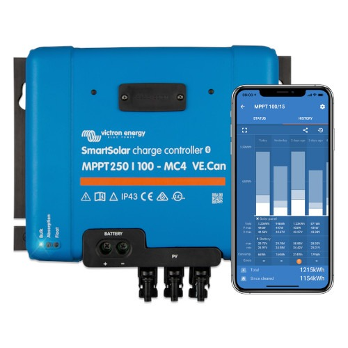 Victron 250/100-MC4 MPPT SmartSolar Controller - Image 2