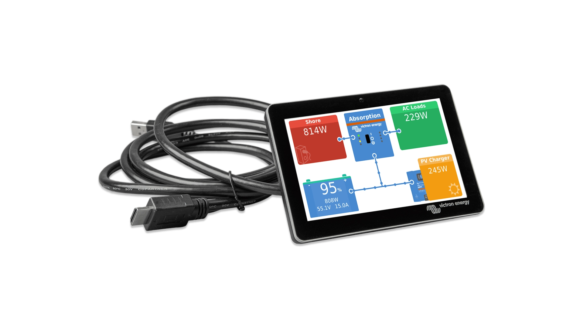 Victron GX Touch 50 Display screen for Cerbo GX - Image 2