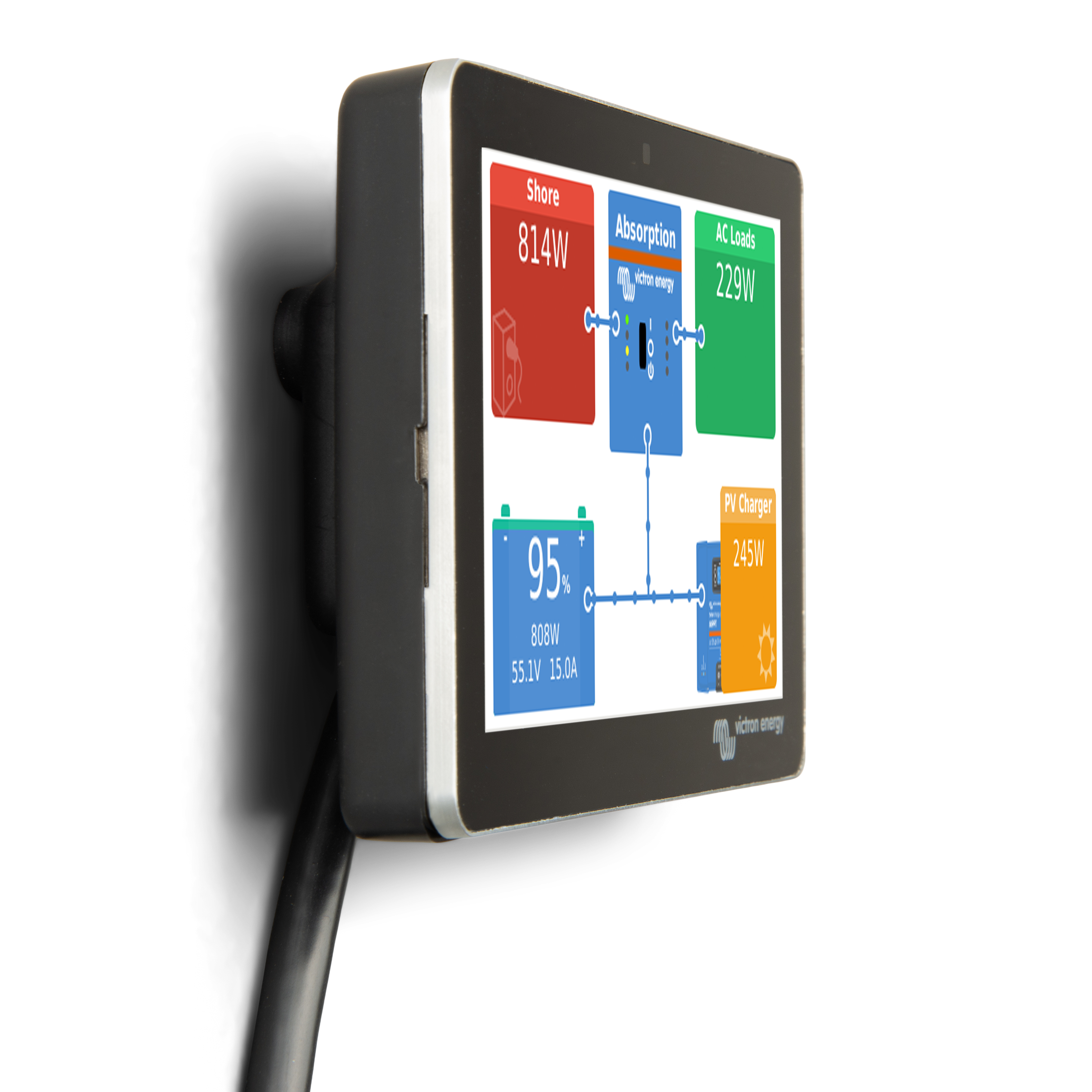 Victron GX Touch 50 Wall Mount - Image 5