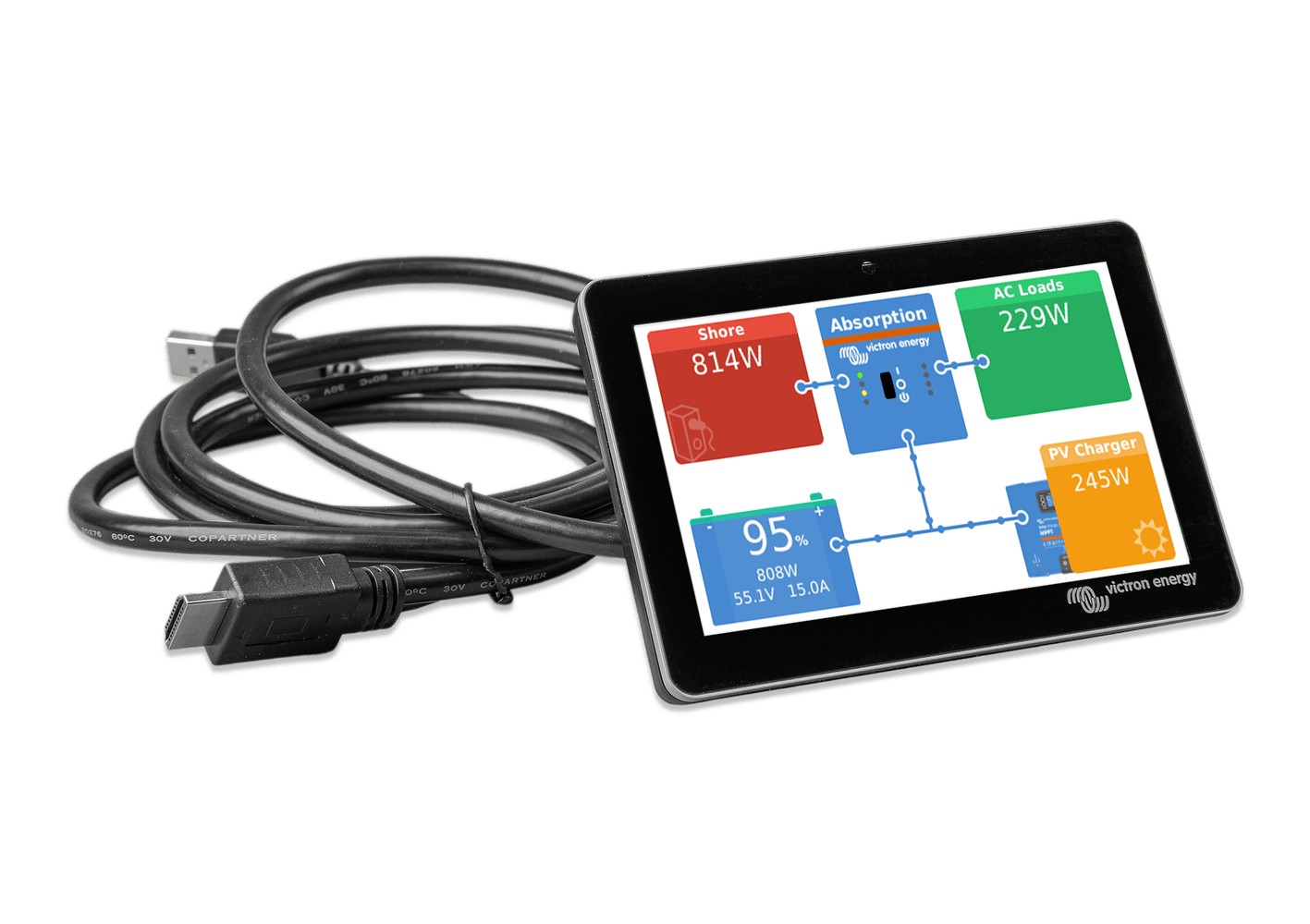 Victron GX Touch 70 Wall Mount - Image 6