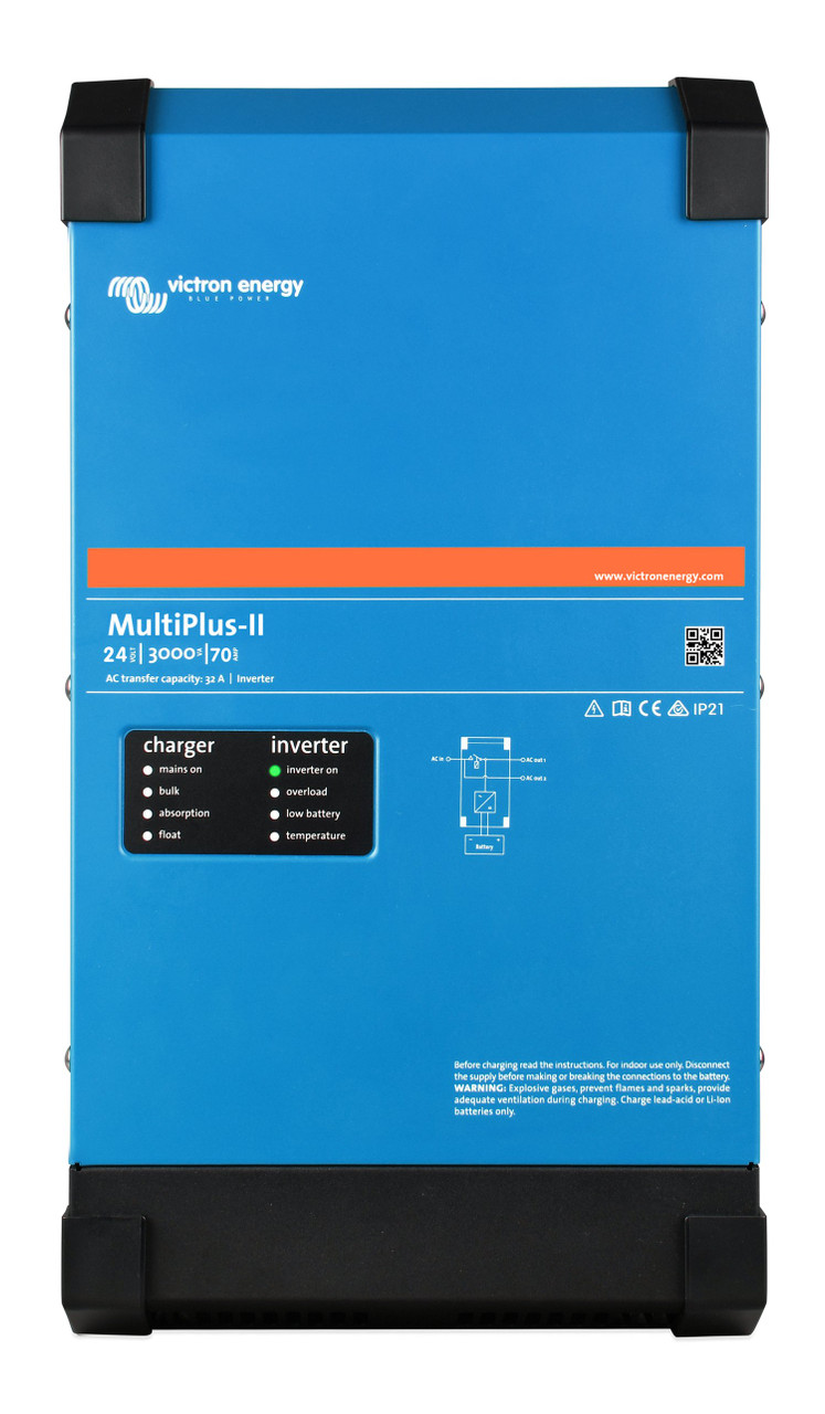 Victron *II* 24/3000/70-50 MultiPlus-II Inverter 120V (UL) - Image 2