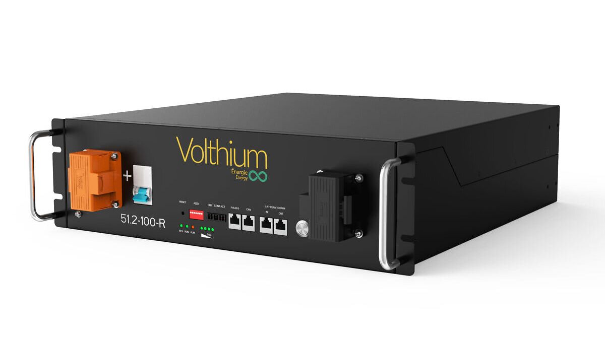 Volthium 51.2V 100Ah LiFePO4 Battery 51.2-100-R-3U-C 5.12 kW - Image 2