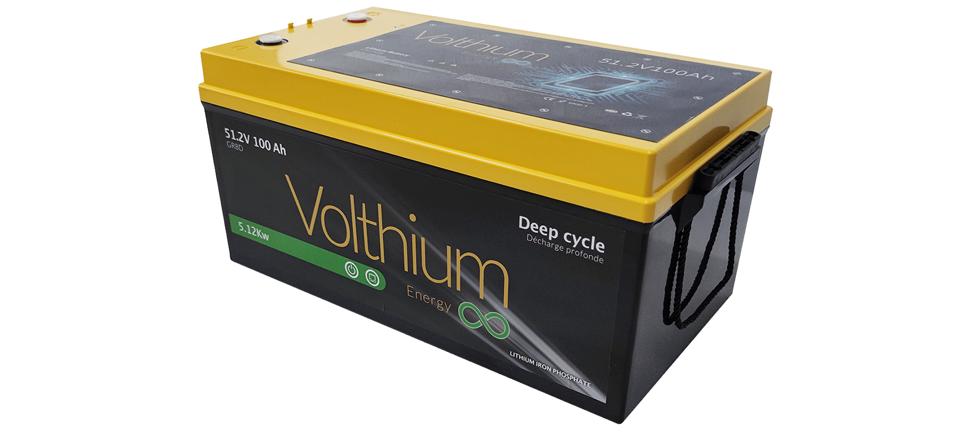Volthium 51.2V 100Ah LiFePO4 Battery 51.2-100-R-3U-C 5.12 kW - Image 6