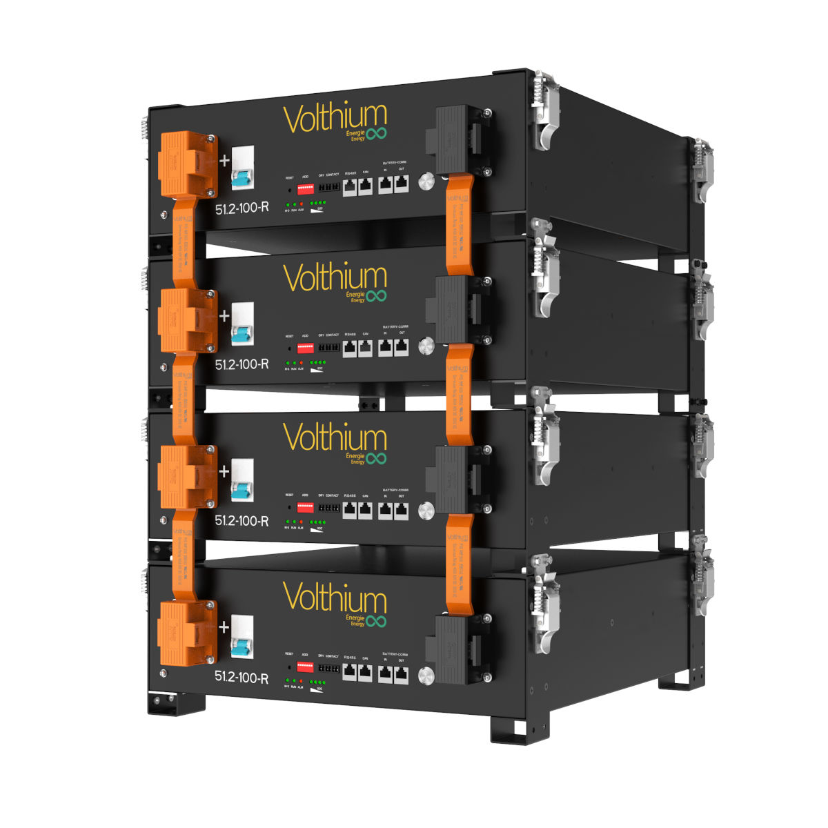 Volthium Stacking bracket 3 Batteries ACC-RACK-STACK-3B-3U - Image 2